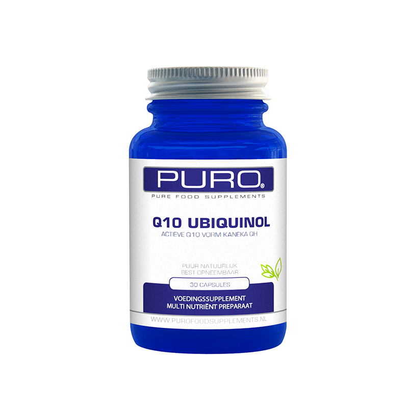 PURO Q10 Ubiquinol 100 mg Kaneka 30 capsules