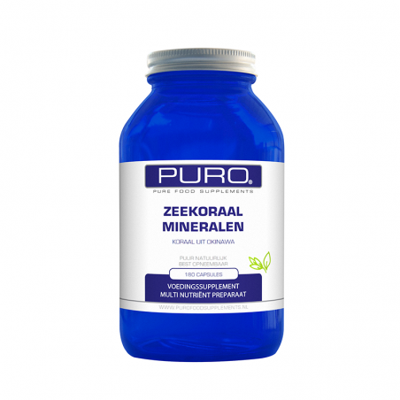 PURO Zeekoraal mineralen 180 capsules