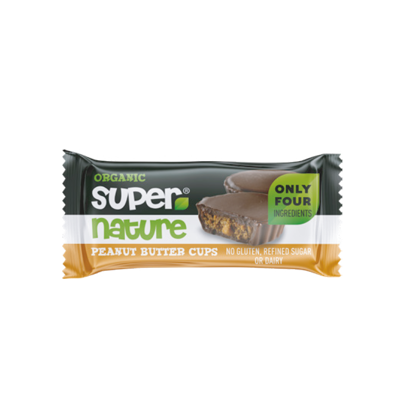 Super Nature Chocolate Peanut Butter Cups 40 gram