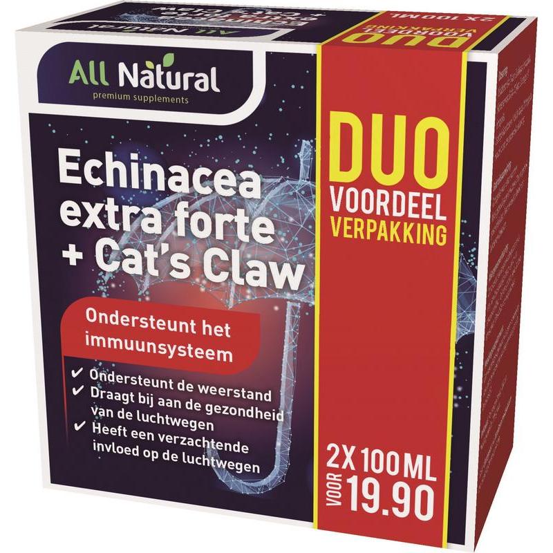 All Natural Echinacea Extra Forte + Cat's Claw