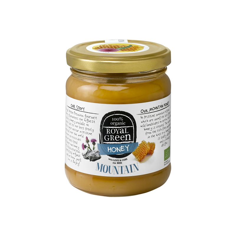 Royal Green Mountain honey bio