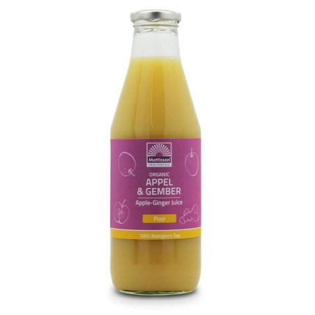 Mattisson Organic Appel – Gember Sap – Apple-Ginger Juice