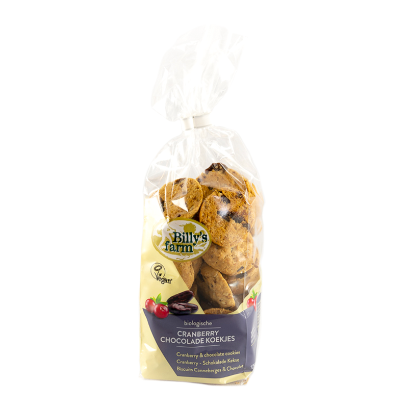 Billy's Farm Biologische Cranberry Chocoladekoekjes