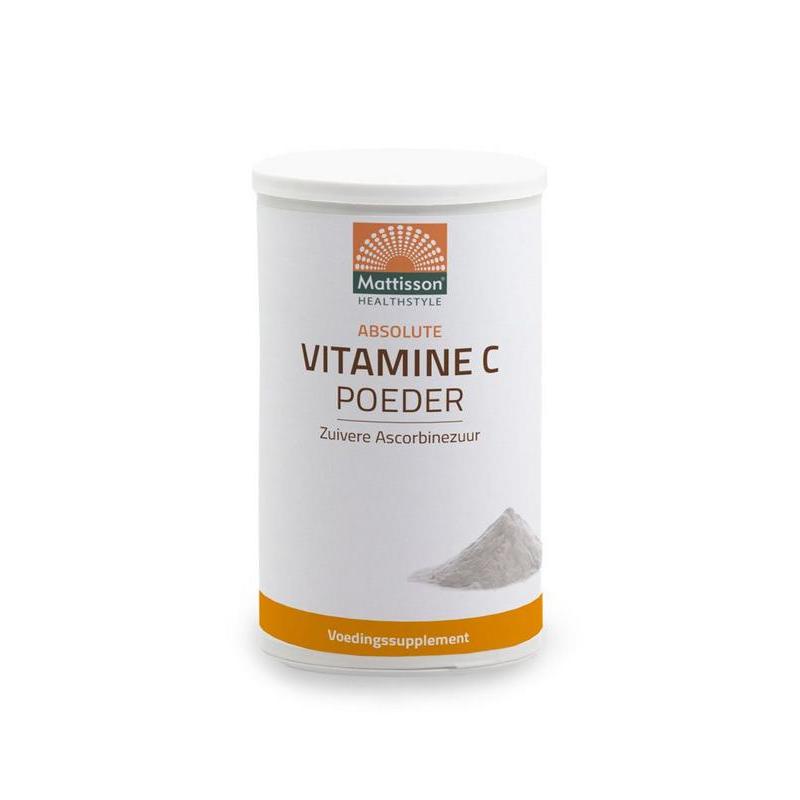 Mattisson Vitamine C poeder zuiver ascorbinezuur
