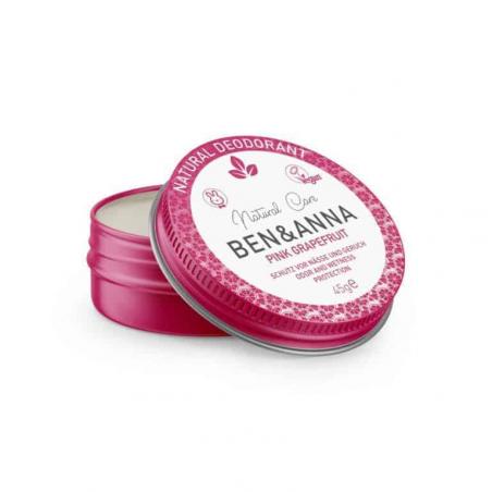 Ben & Anna Deodorant  Blikje Crème Pink Grapefruit blikje