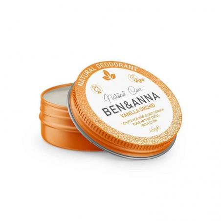 Ben & Anna Deodorant Blikje Crème Vanilla Orchid