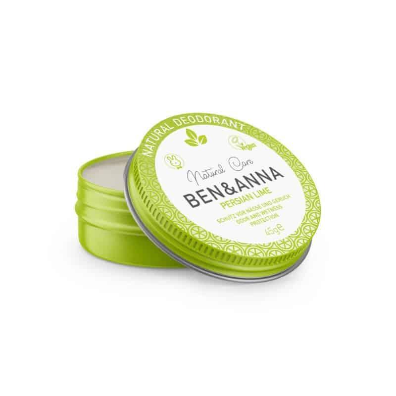 Ben & Anna Deodorant Blikje Crème Persian Lime