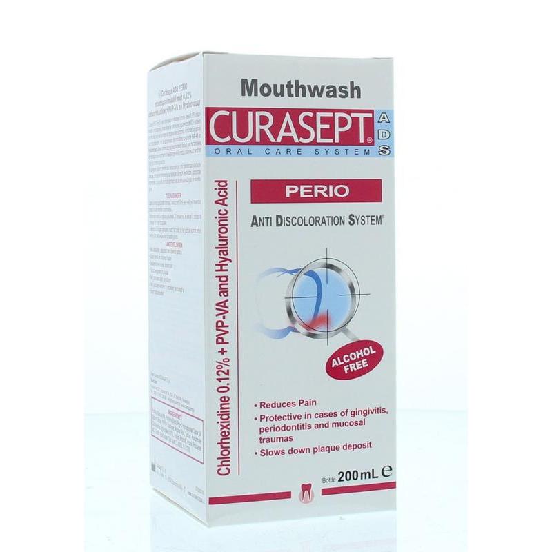 Curasept Perio - 0,12% chloorhexidine - HA - PVP-VA