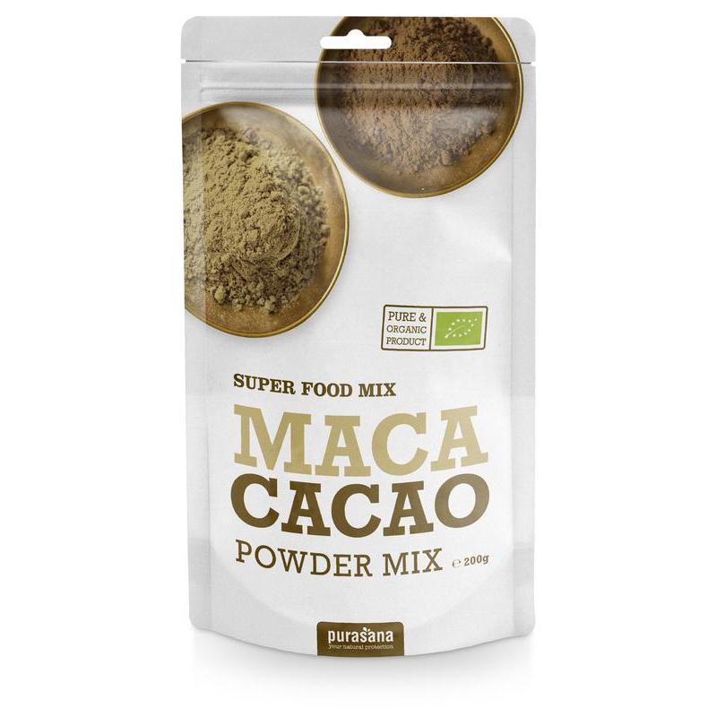 Purasana Maca & cacao poedermix bio