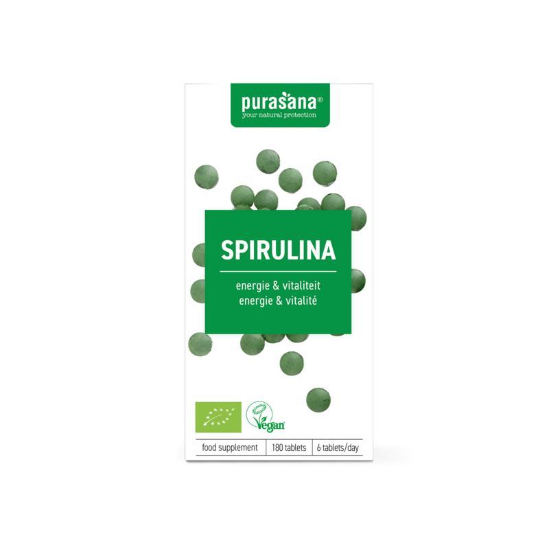 Purasana Spirulina Bio Vegan 180tb