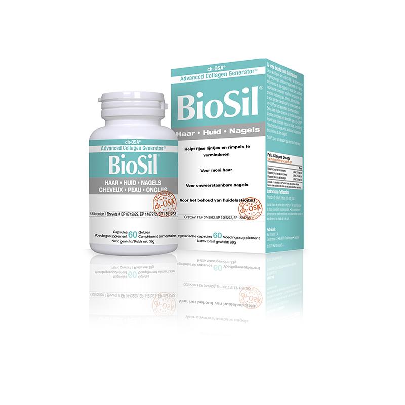 Biosil Silicium huid haar nagels