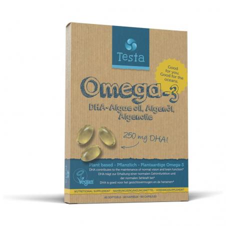 Testa Omega 3 algenolie 250mg DHA vegan NL/DE/EN