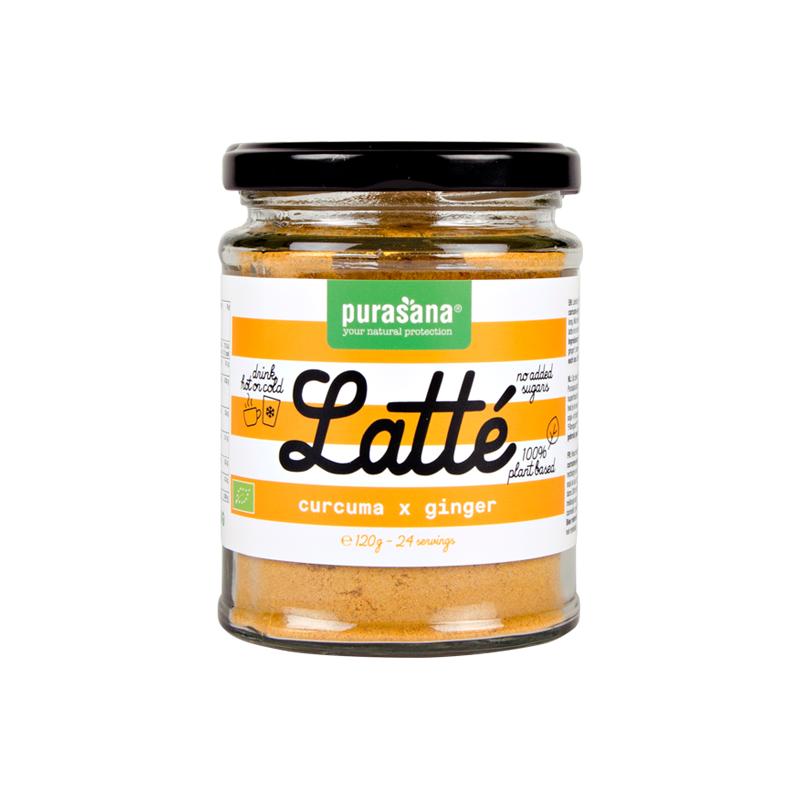 Purasana Curcuma gember latte bio