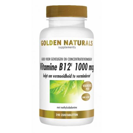 Golden Naturals Vitamine B12 1000 mcg vega