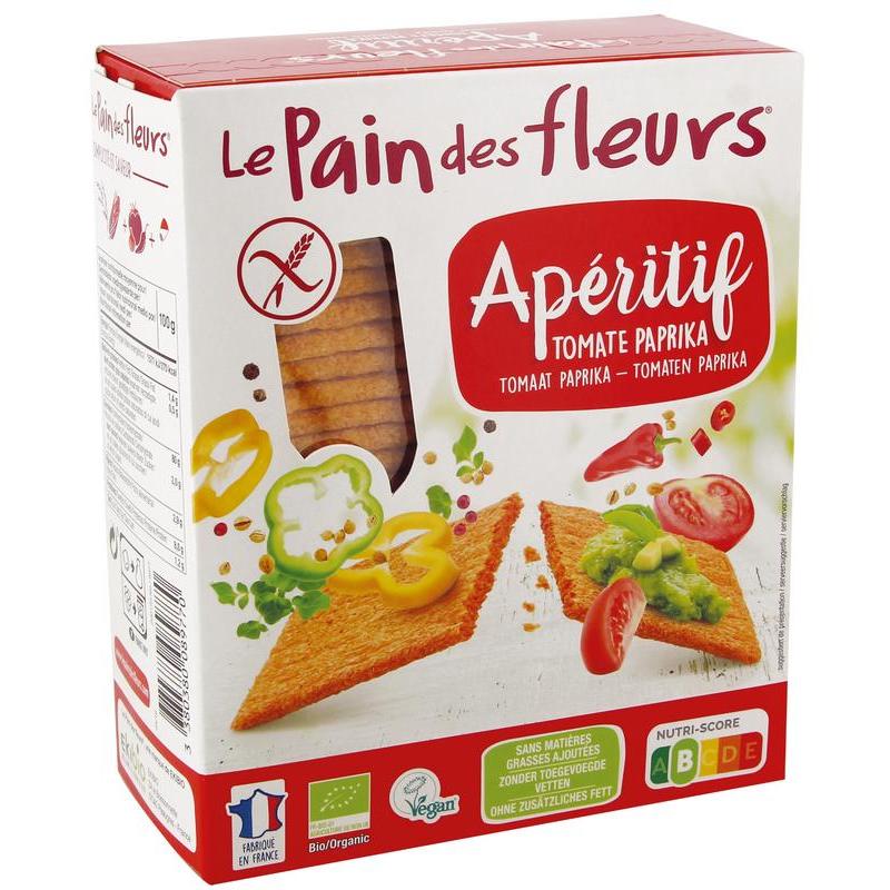 Pain Des Fleurs Aperitif crackers tomaat/paprika
