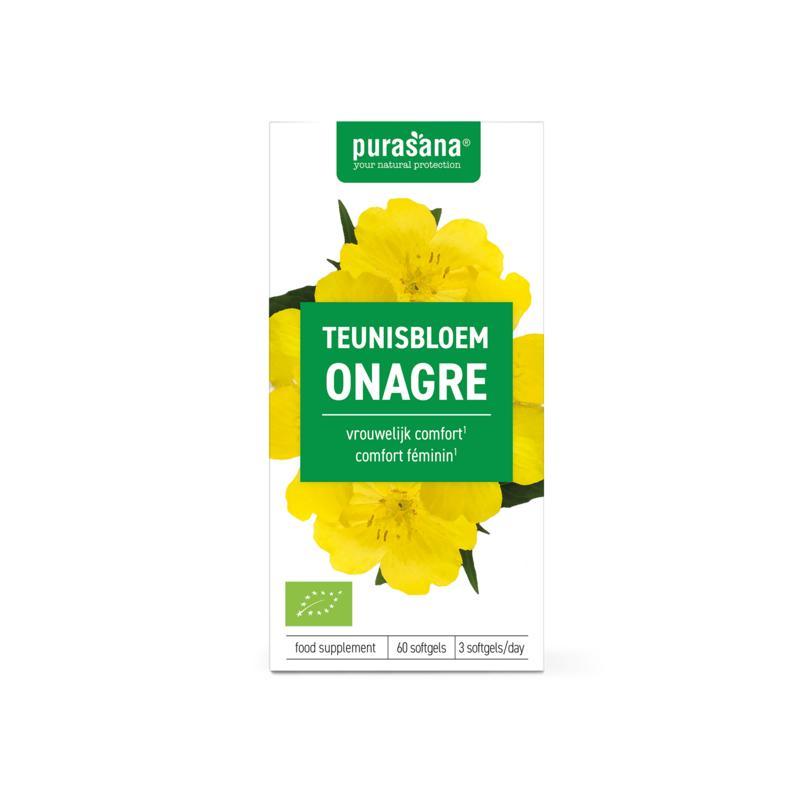 Purasana Biologische Teunisbloem 60 softgels