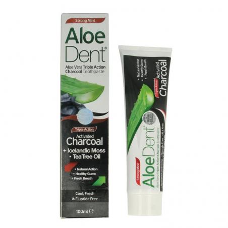 Aloe Dent Aloe dent tandpasta charcoal