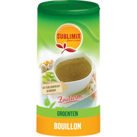 Sublimix Groentebouillon zoutarm glutenvrij