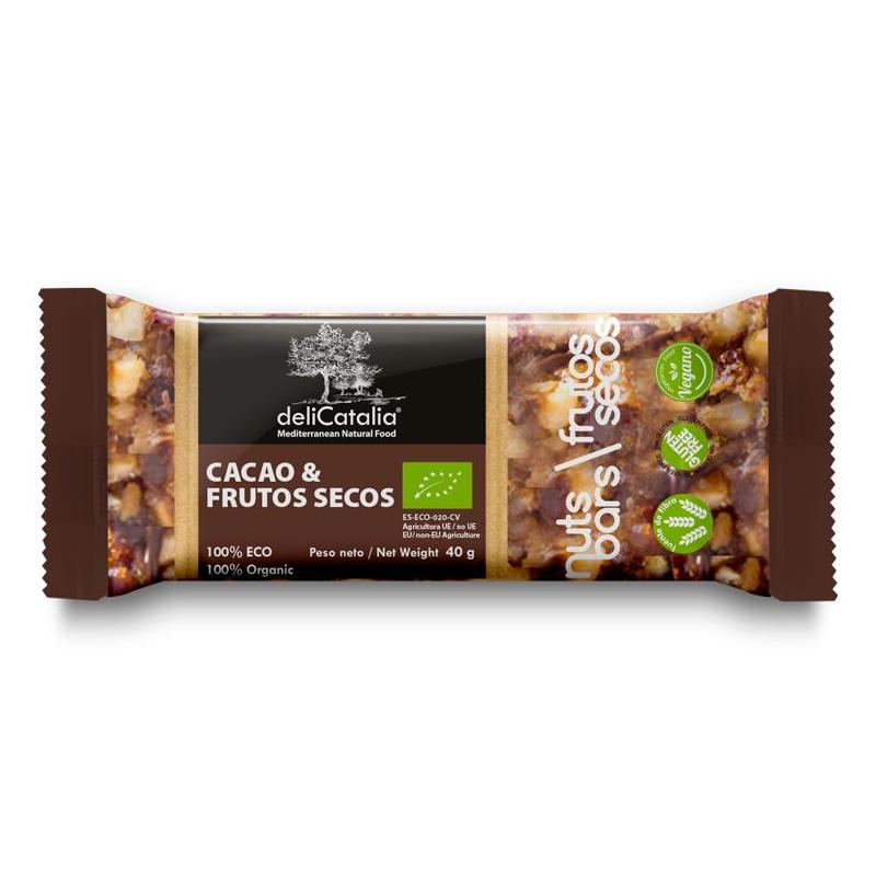 Delicatalia Noten reep met chocolade bio