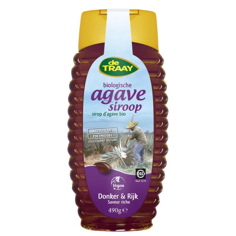 Traay Agavesiroop donker en rijk bio