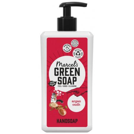 Marcel's Green Soap Handzeep Refill Argan & Oudh 500 ml navulling