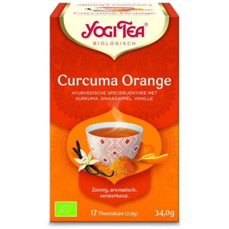 Yogi Tea Turmeric/curcuma orange bio