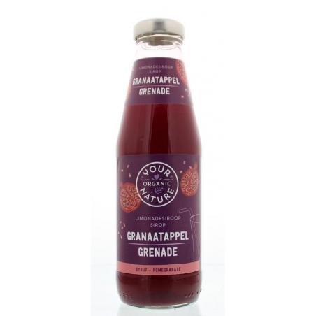 Your Organic Nature Limonadesiroop granaatappel 500ml