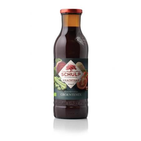 Schulp Natuurlijke Krachtsap Groentemix Puur en Biologisch 750ml