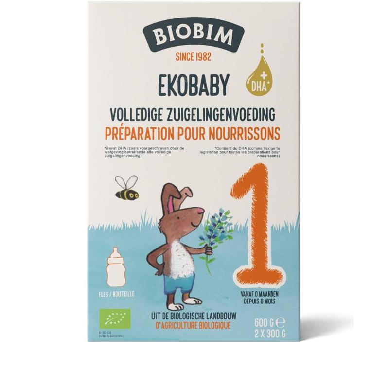 Biobim Ekobaby 1 volledige zuigelingenvoeding 0+