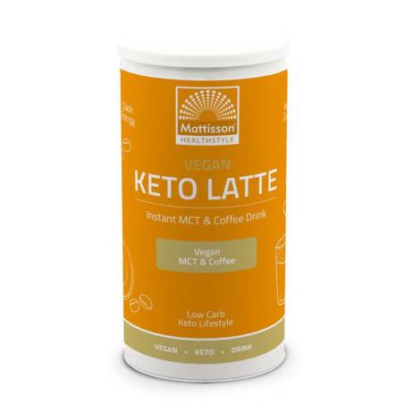 Mattisson Vegan keto latte instant MCT & coffee drink