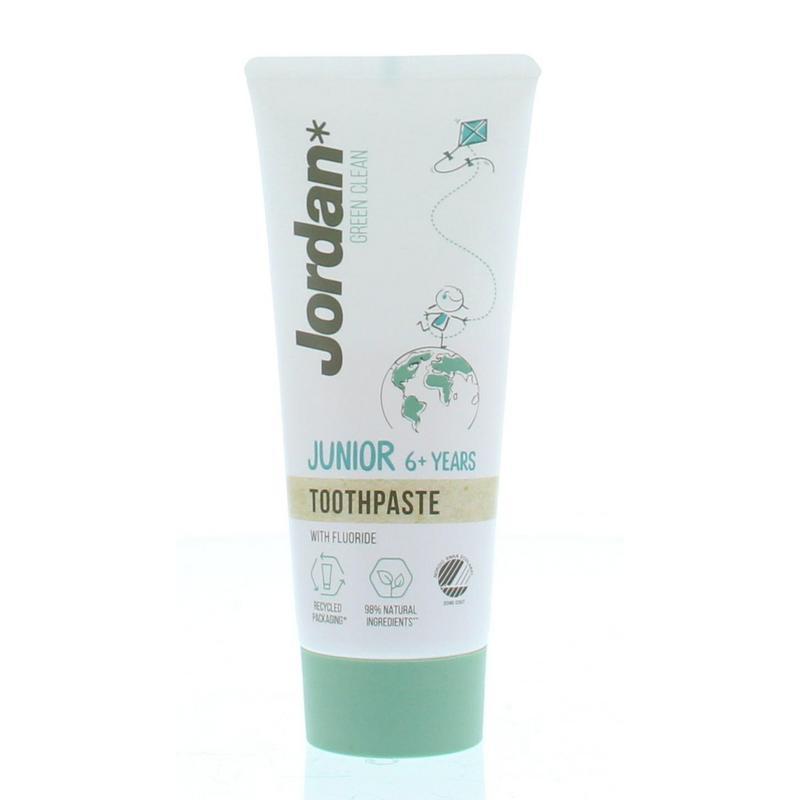 Jordan Green clean tandpasta junior tandpasta 6+