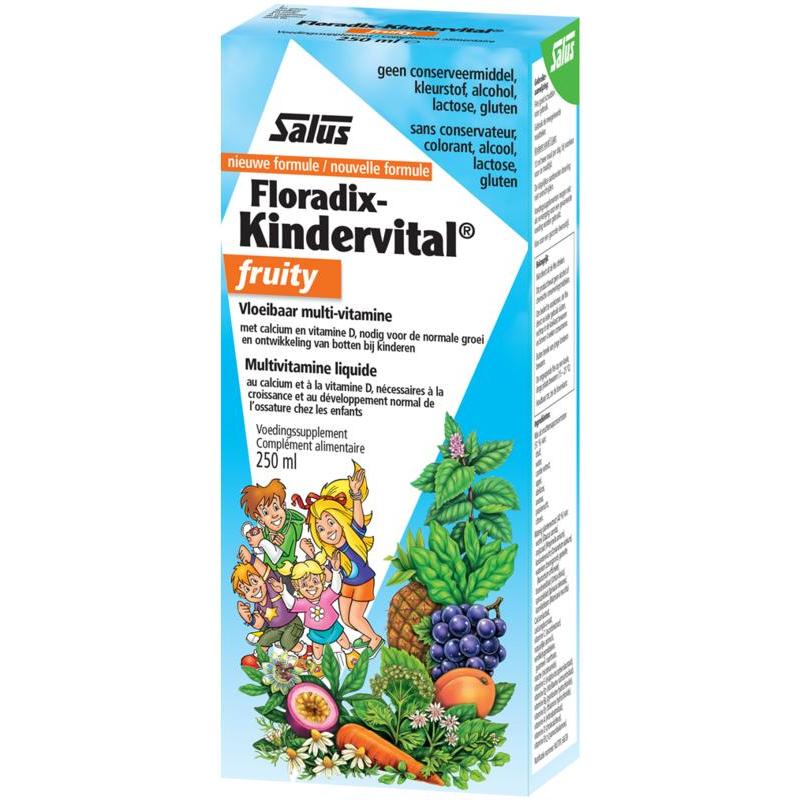 Salus Floradix kindervital fruity glutenvrij