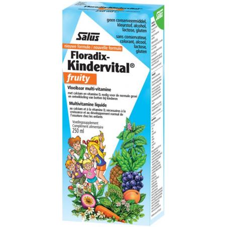 Salus Floradix kindervital fruity glutenvrij