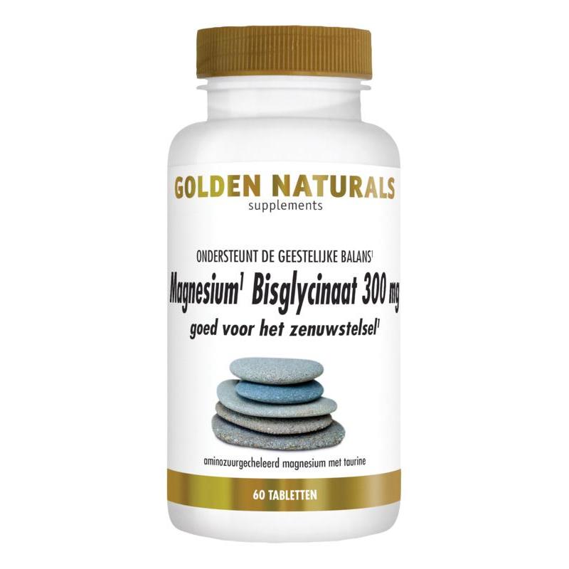 Golden Naturals Magnesium Bisglycinaat 300 mg