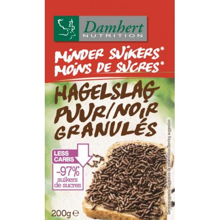 Damhert Hagelslag minder suiker