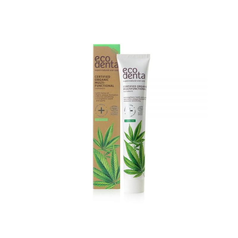 Ecodenta Tandpasta organic hennep olie